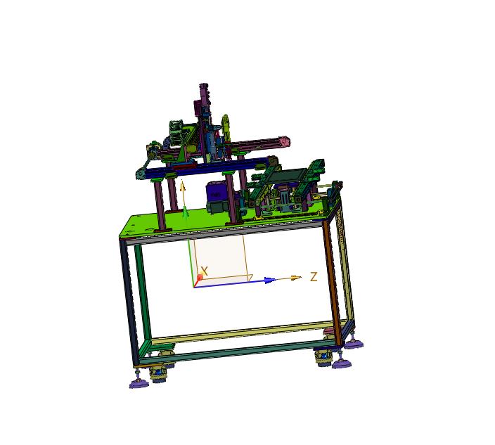 伺服集成的自动锁螺丝机
