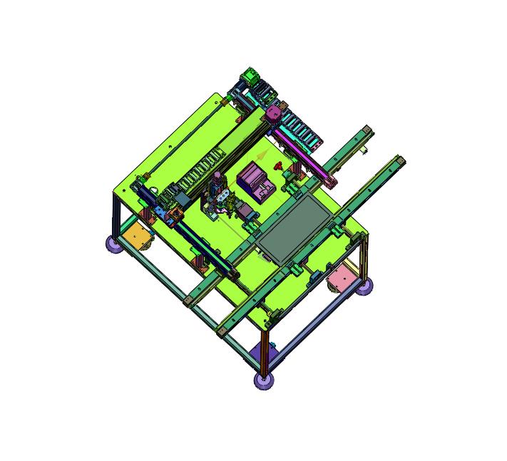 伺服集成的自动锁螺丝机