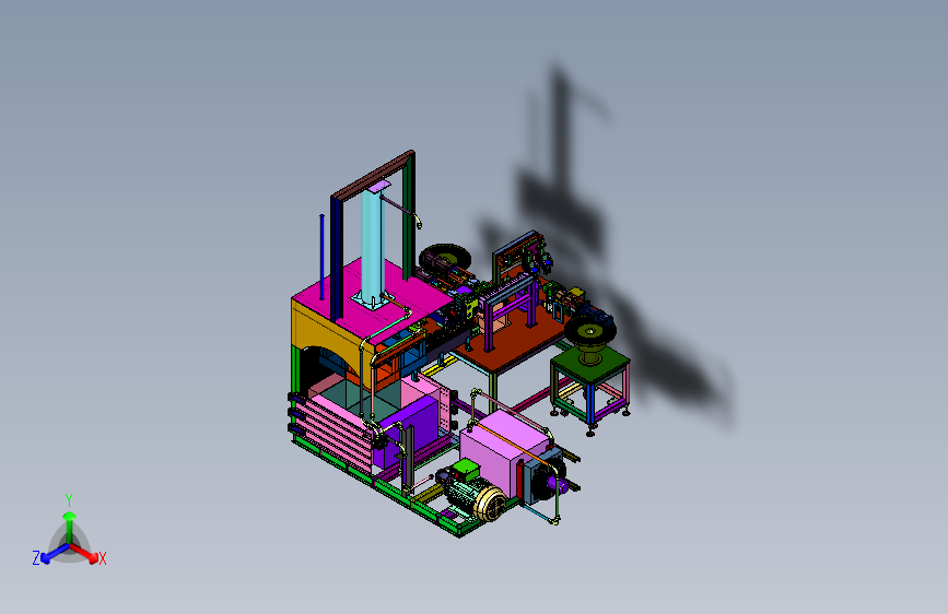 水泵转子的轴承自动压装机