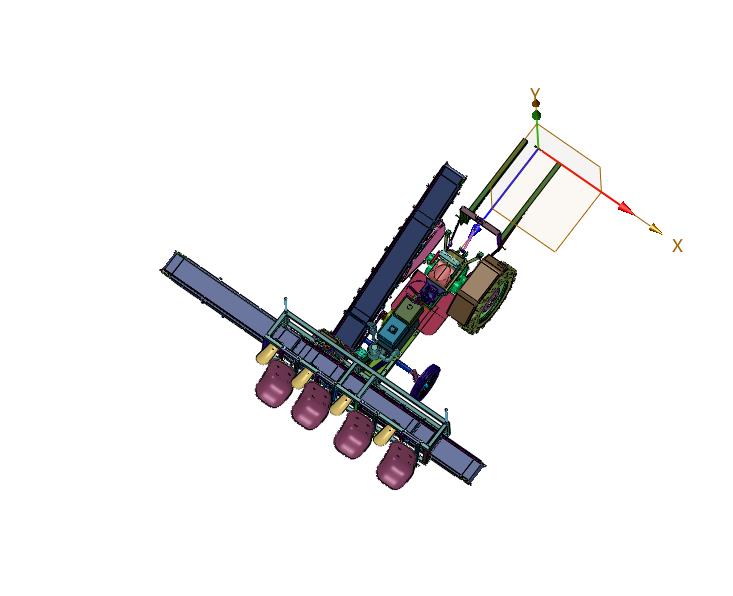 现代果园多工位采摘平台