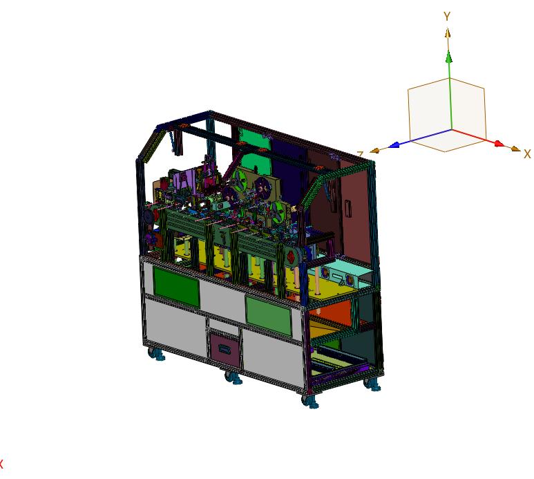 线缆打散裁剪处理设备