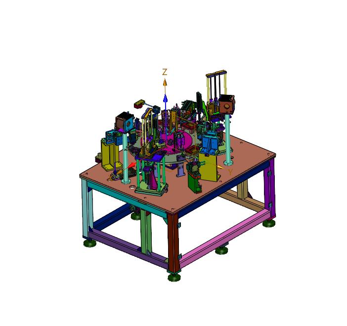 叶片锁芯自动插片机