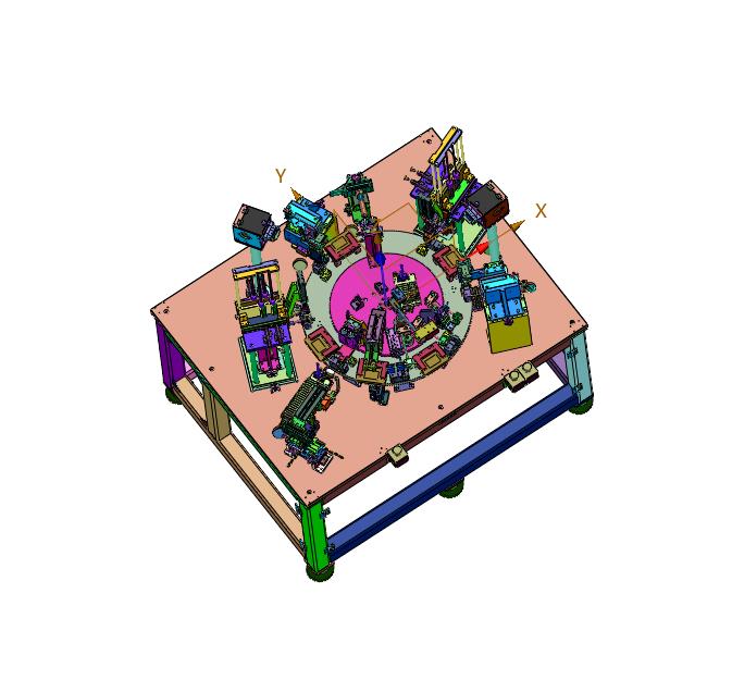 叶片锁芯自动插片机