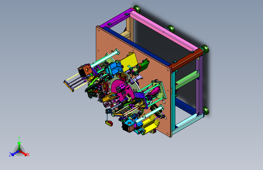 叶片锁芯自动插片机