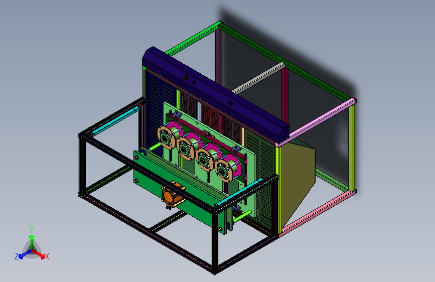 电动机定子清洗装置