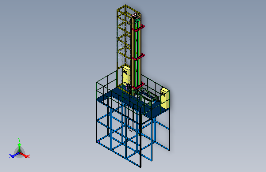 电力线缆弯曲过程仿真实验机