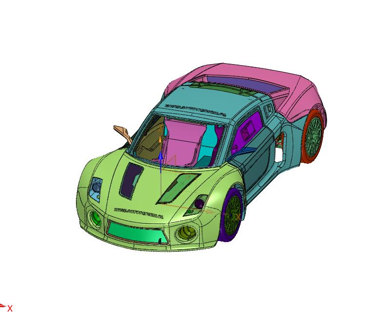 电机驱动系统的轻型新能源赛车