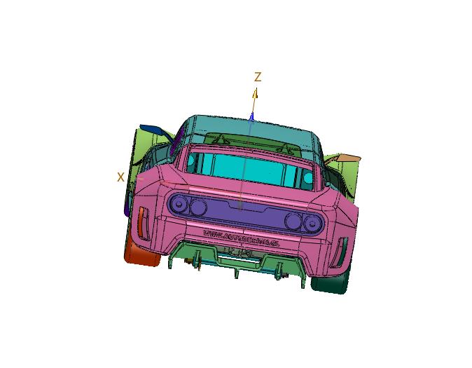 电机驱动系统的轻型新能源赛车