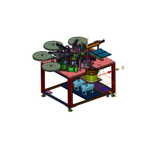 电气触片自动化装配设备