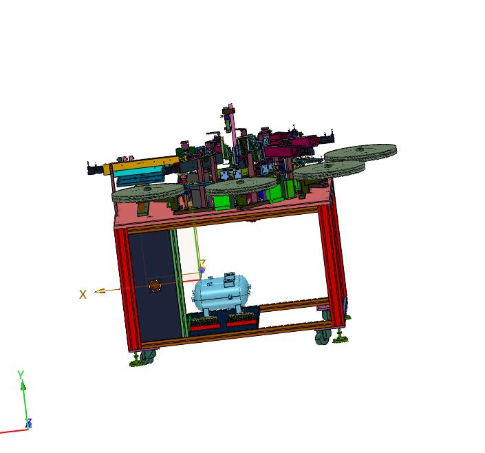 电气触片自动化装配设备