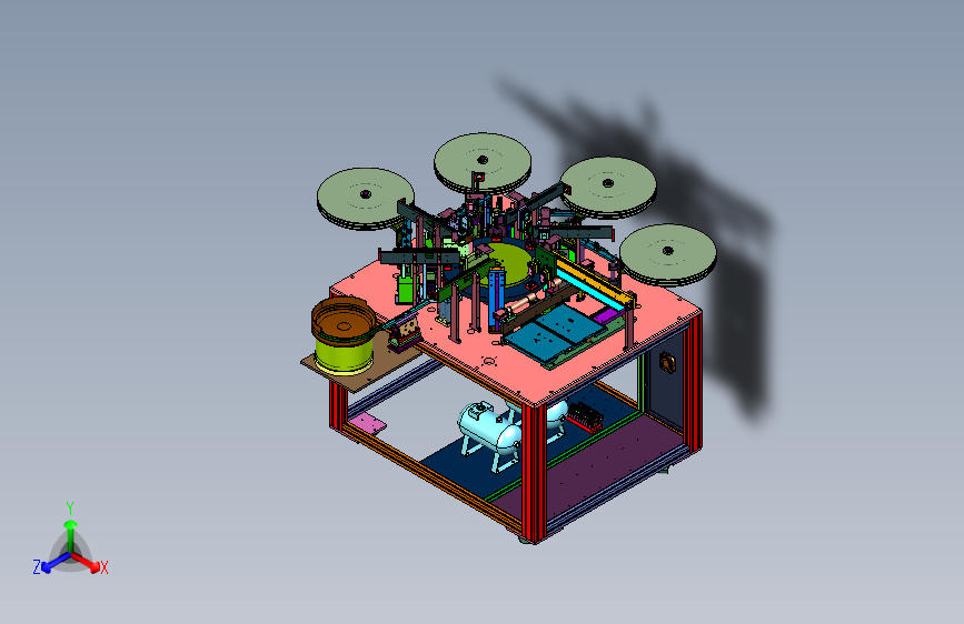 电气触片自动化装配设备