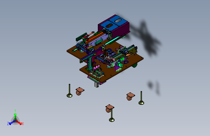 电芯自动下料机构