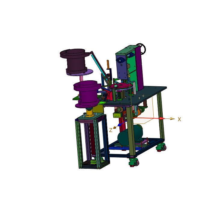 电子产品加工的铆压机