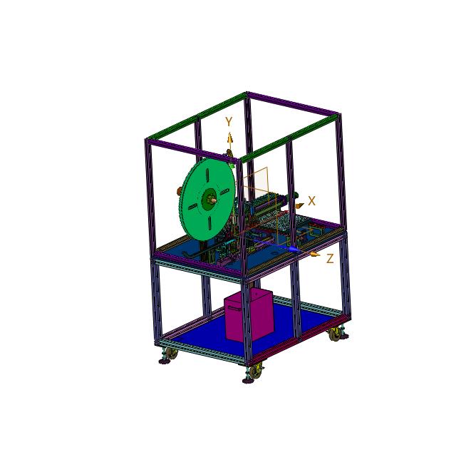 端子裁切掰断摆盘一体机