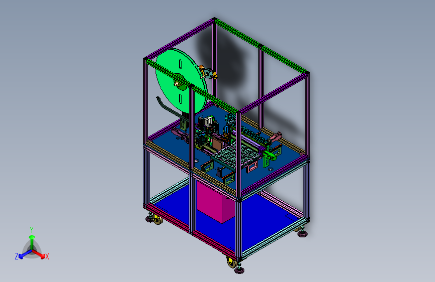 端子裁切掰断摆盘一体机