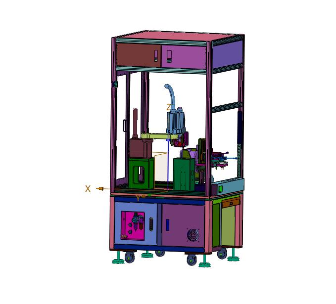 多侧面产品打螺丝装置
