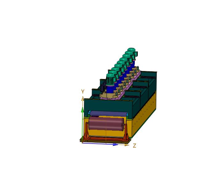 多工位花岗石板研磨机