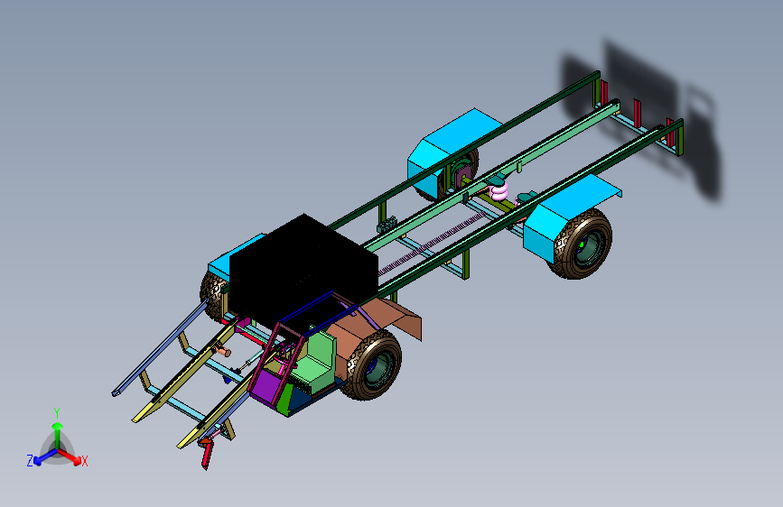 多用途仓栅式散粮运输车