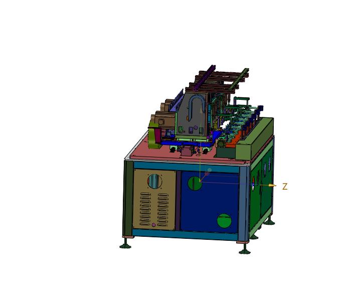 多轴同步驱动的绕线设备