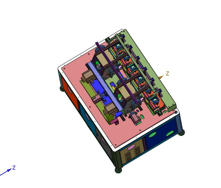 多轴同步驱动的绕线设备