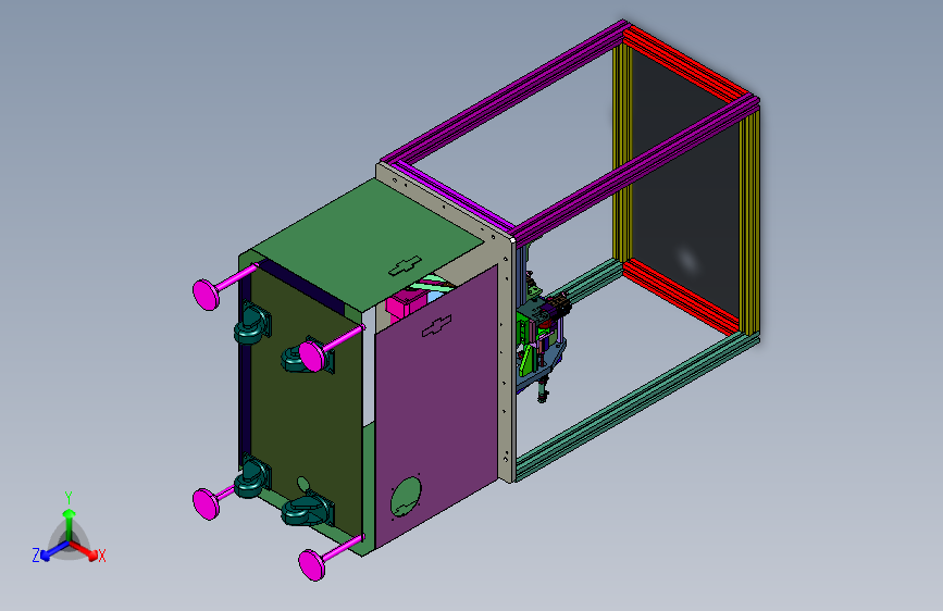 方形铝壳电池单体包胶装置