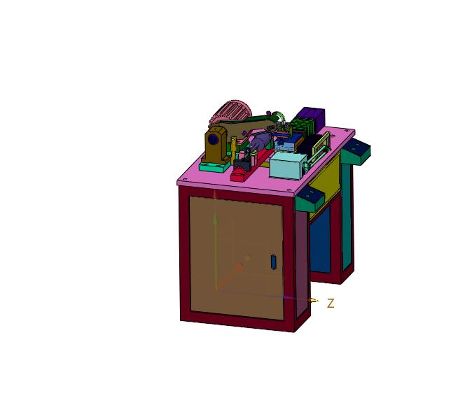 非标件加工的自动化车床结构