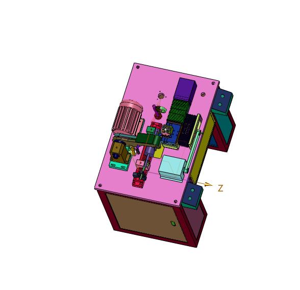 非标件加工的自动化车床结构