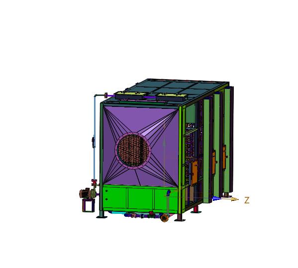 复合水雾电场净化器