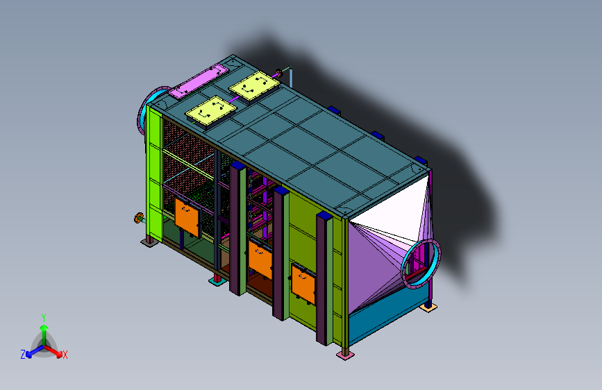 复合水雾电场净化器