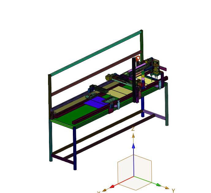 高集成度电路板加工用涂胶机