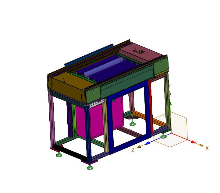 工业工程物流输送转向台