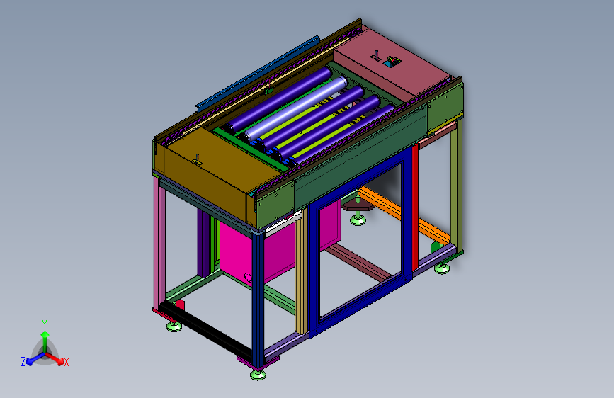 工业工程物流输送转向台