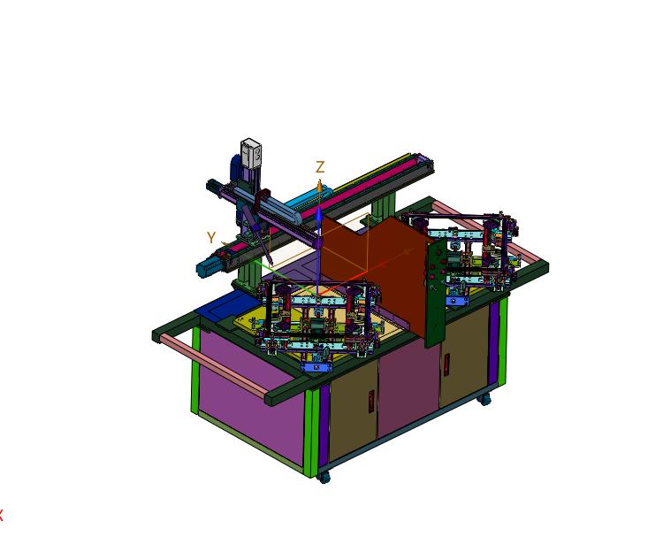 工业用铁制框架焊接设备