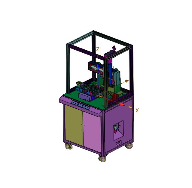 高效遮阳板组装装置