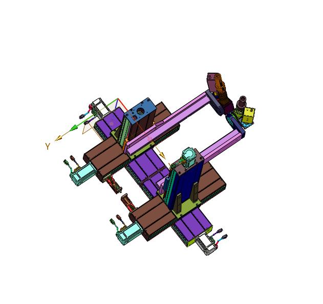 轨道式多轴焊接机器人