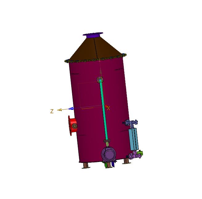 环保型立式水喷淋塔