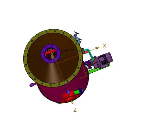 环保型立式水喷淋塔