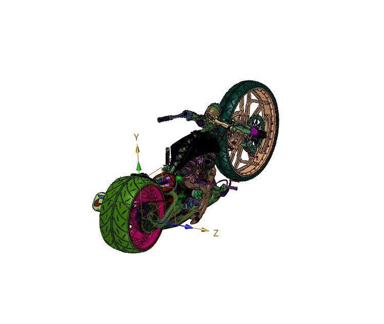 豪华巡航重型机车摩托