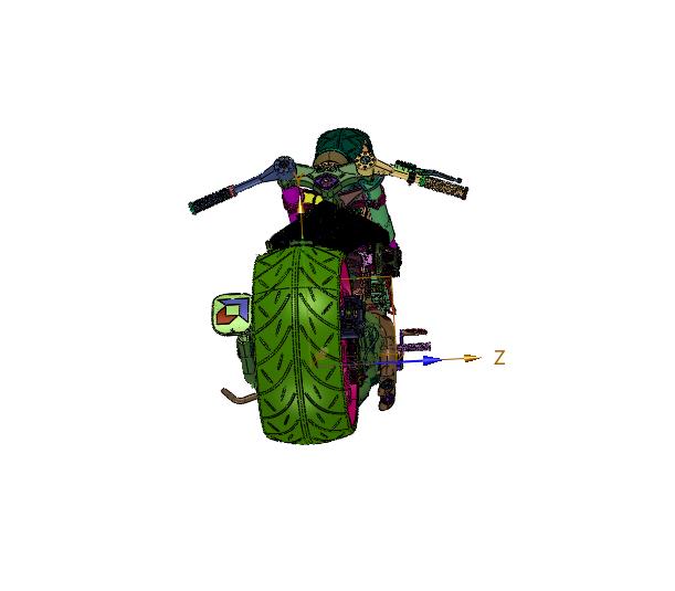 豪华巡航重型机车摩托