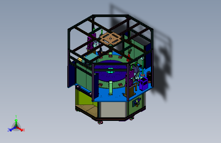 机械转盘自动化组装机