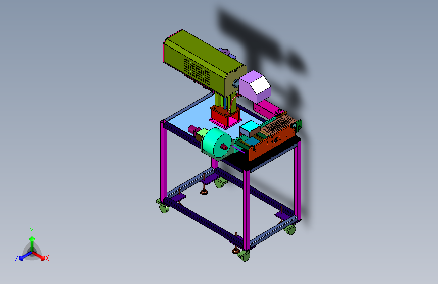 激光镭雕覆卷一体机