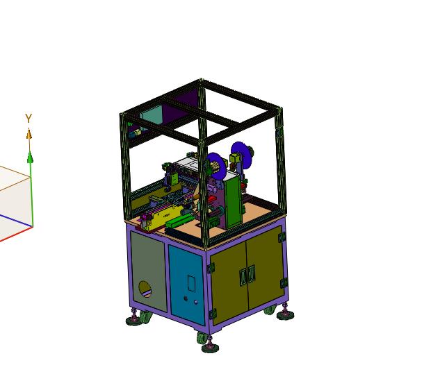 极耳自动送胶装置