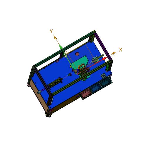 轿车开门锁拉手组件半自动装配机