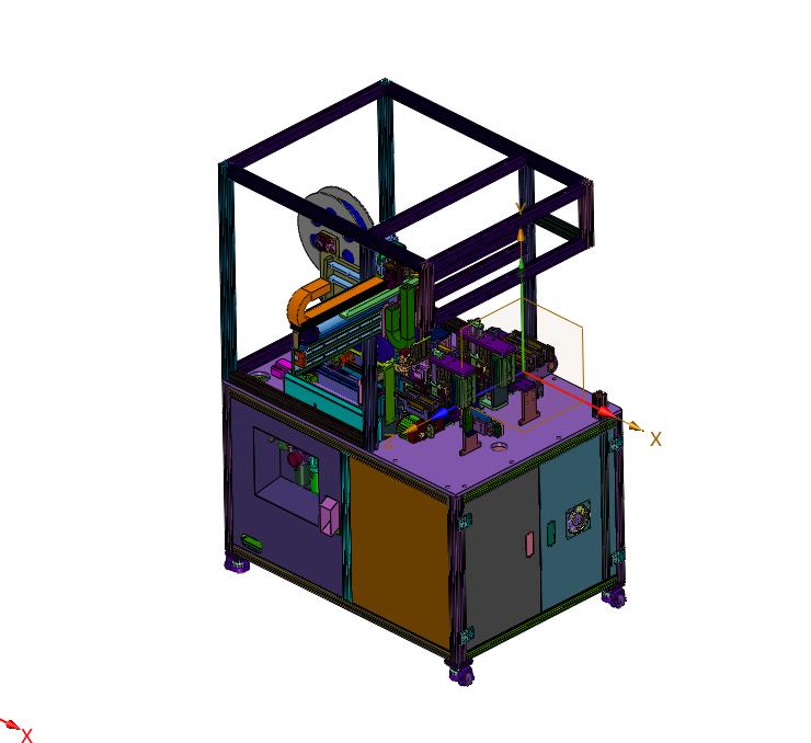 金属管包覆膜设备
