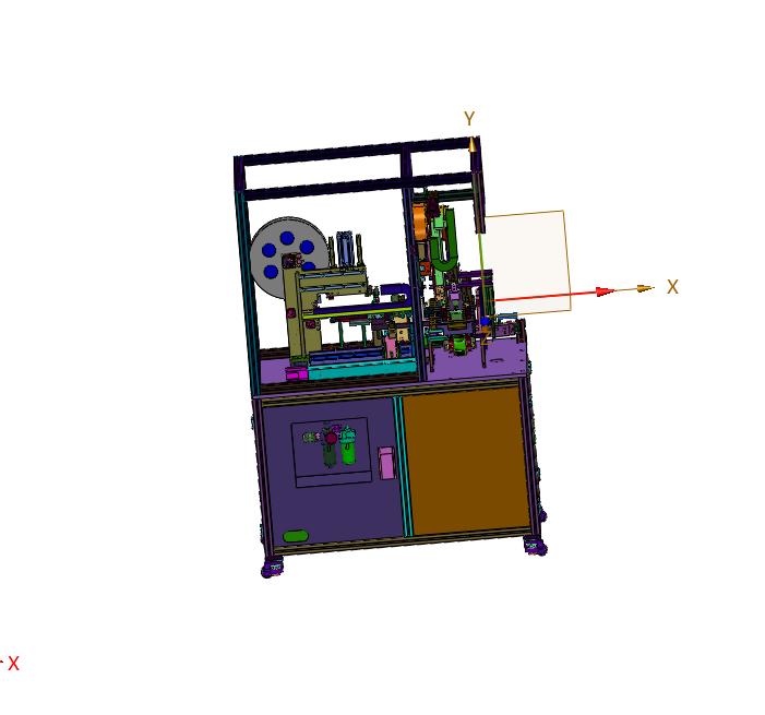 金属管包覆膜设备