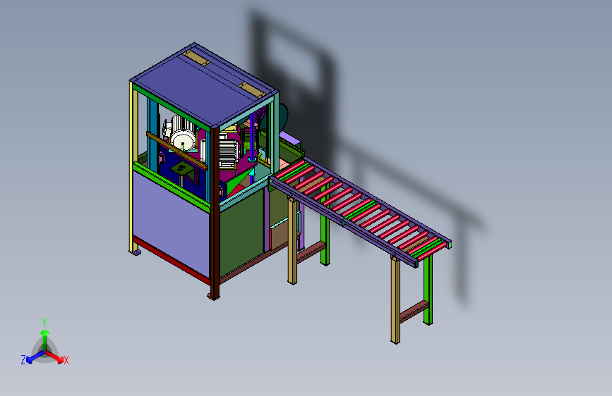 金属型材的切割分段系统