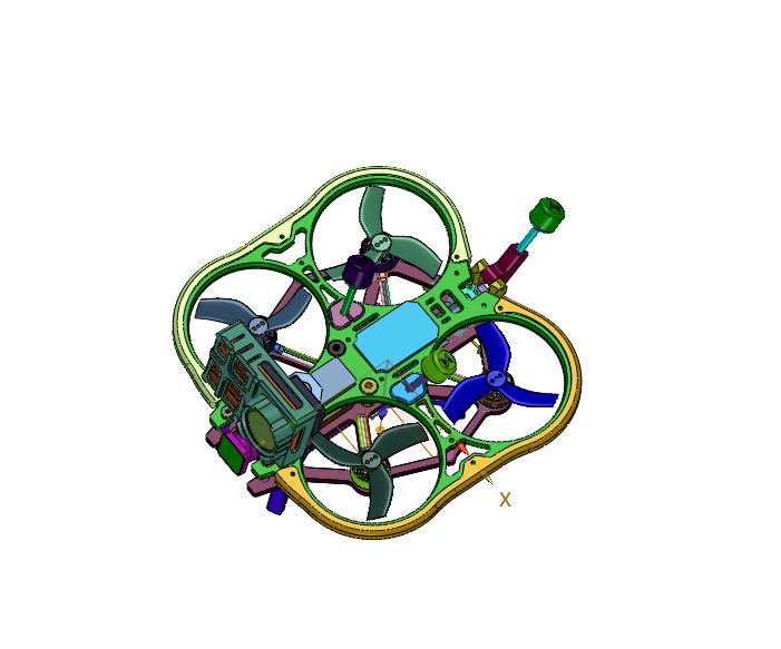 竞速航拍模拟数字自主飞行航模