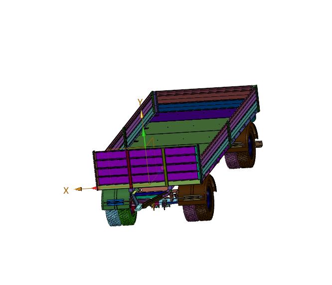 具有上货功能的皮卡车车厢