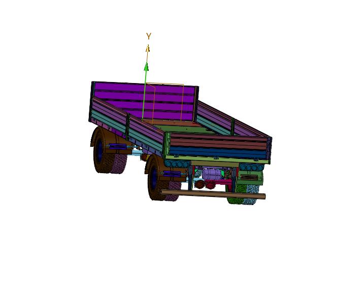 具有上货功能的皮卡车车厢