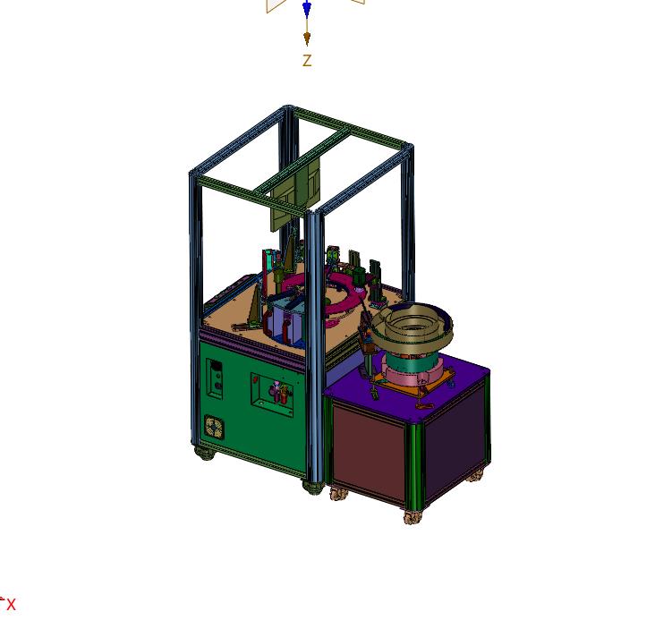 立式转盘外观检测机